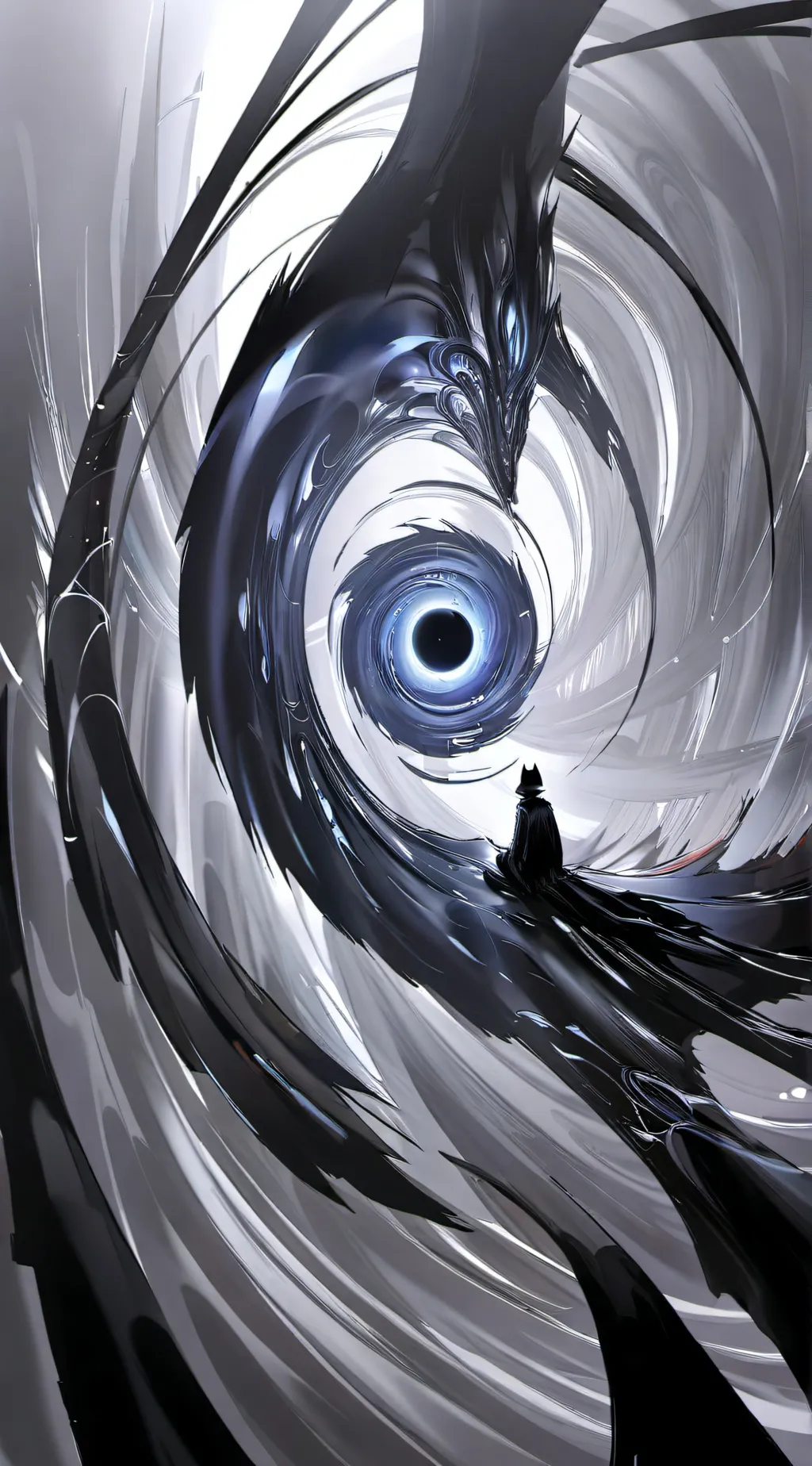 Talkie AI - Chat with black hole cat pet