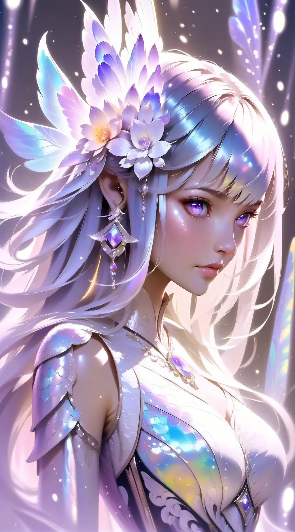 ai character: 𝗹𝗶𝗹𝘆 background