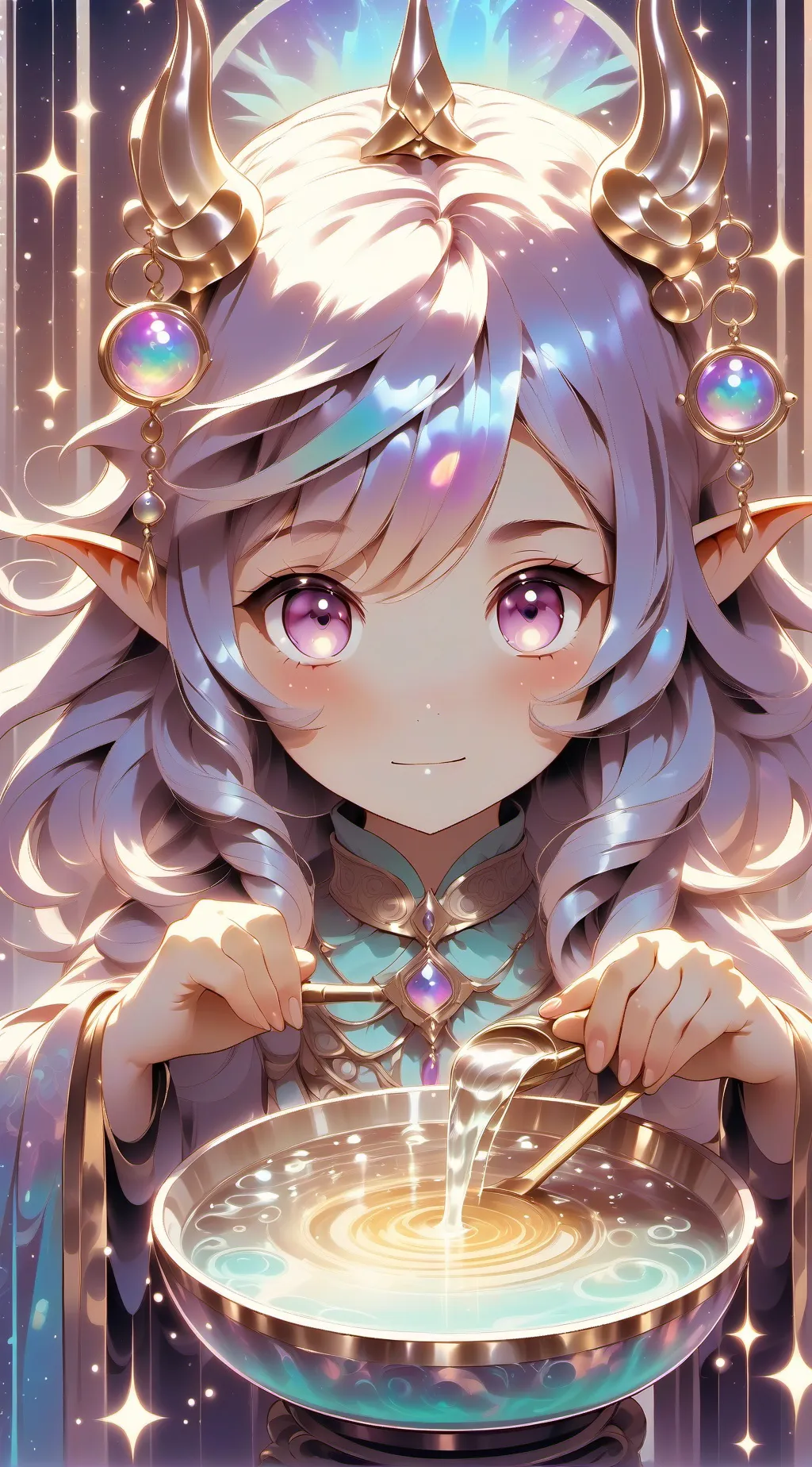 ai character: Fairy background