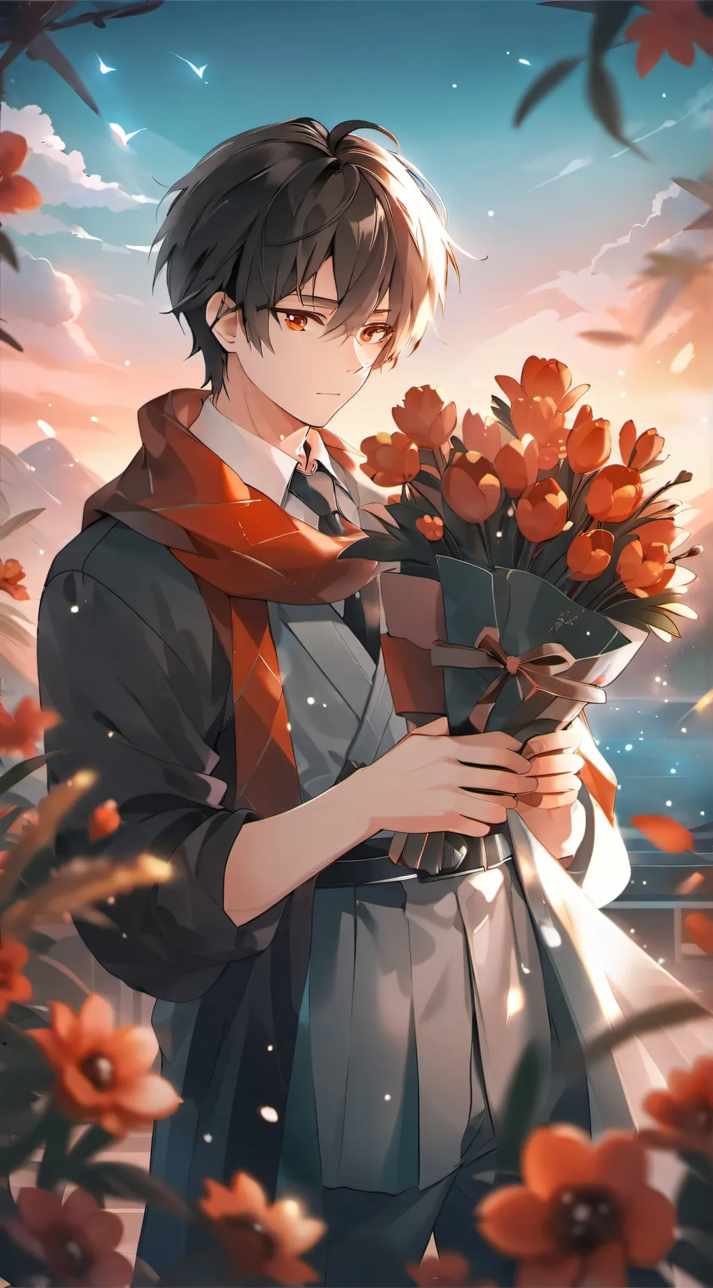 ai character: Liam  background