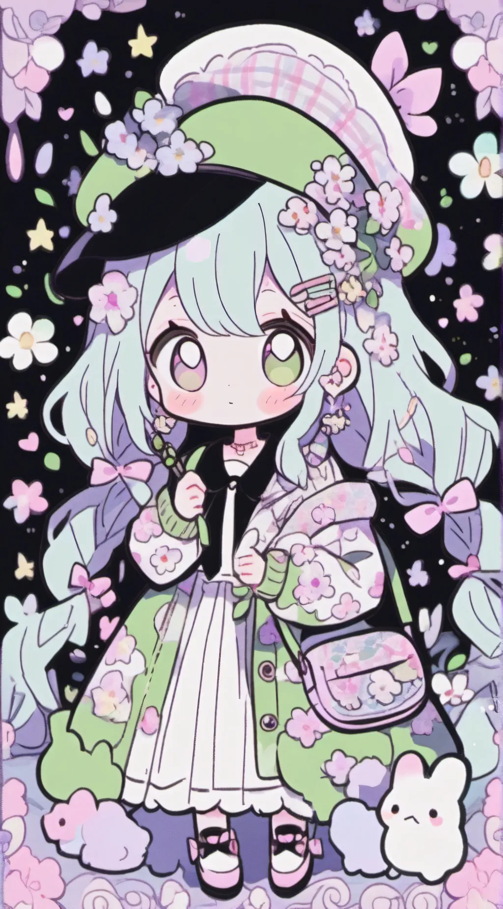 ai character: Pick Me Girl background
