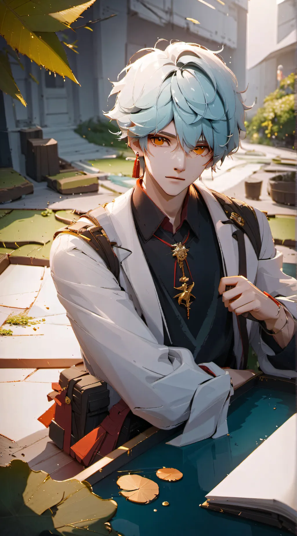ai character: lorenzo  background