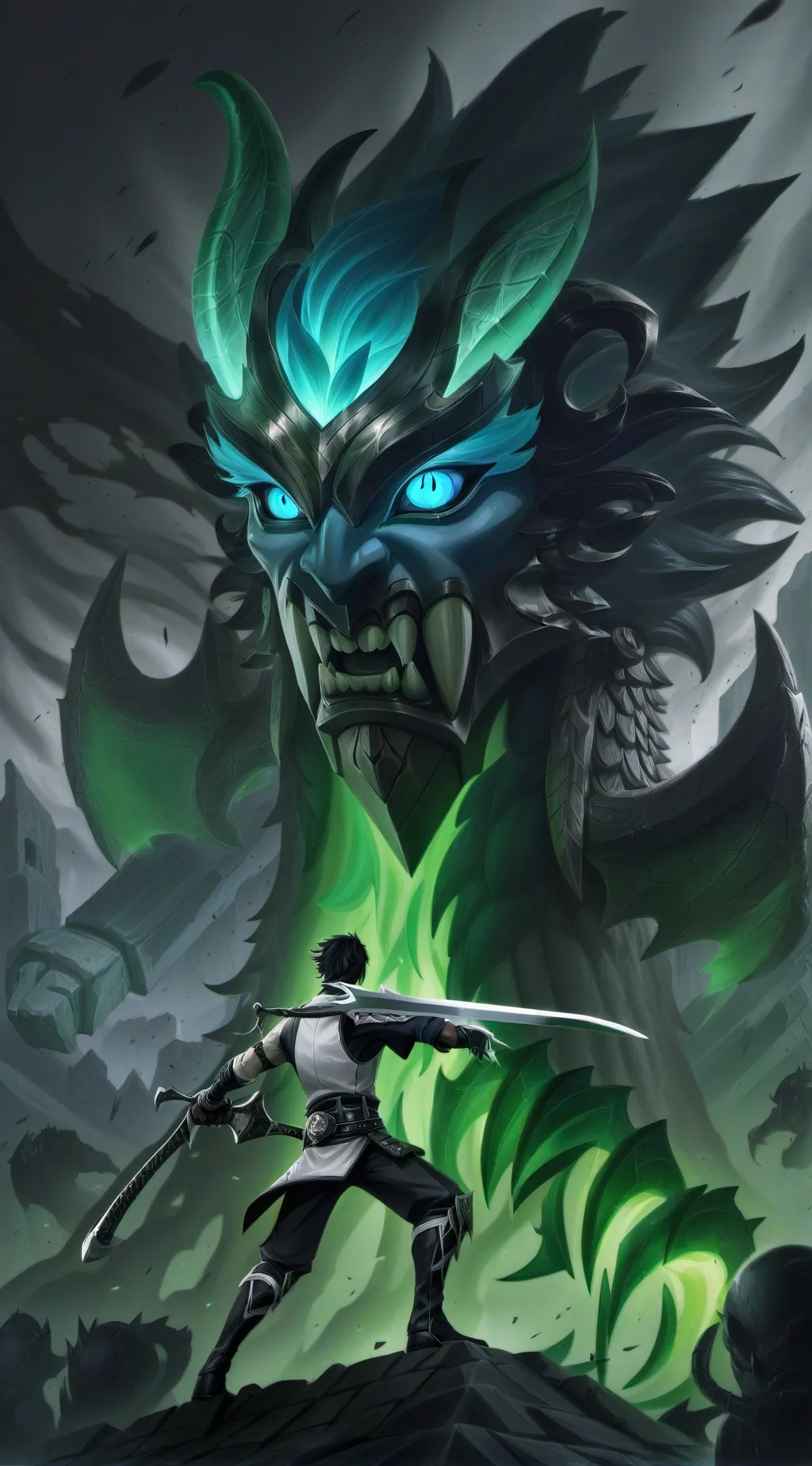 ai character: Gojo background