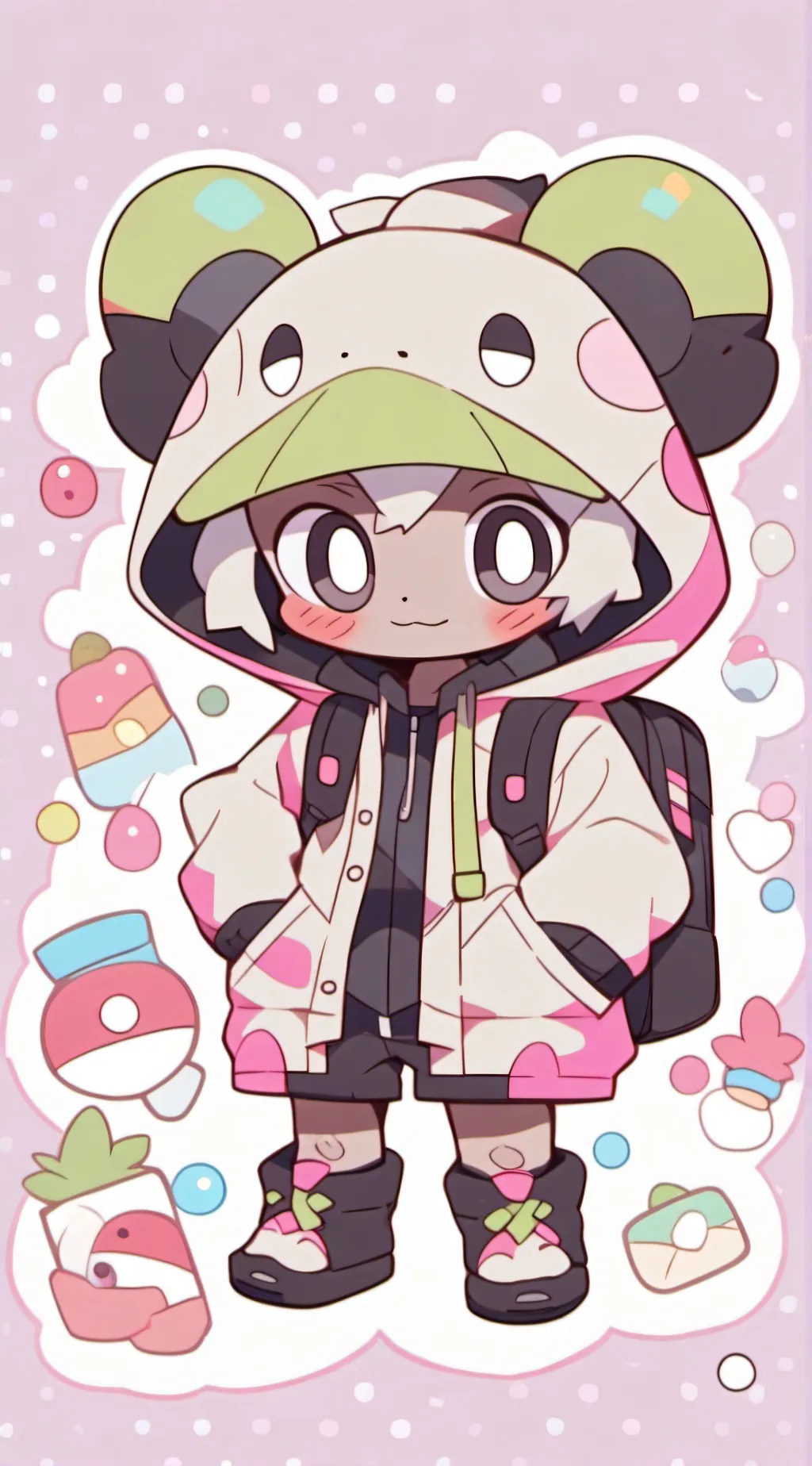 ai character: Grey (𝓼𝓹𝓻𝓾𝓷𝓴𝓲) background