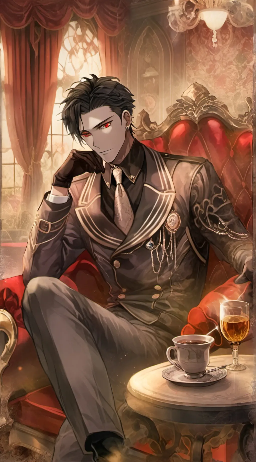ai character: Blade  background