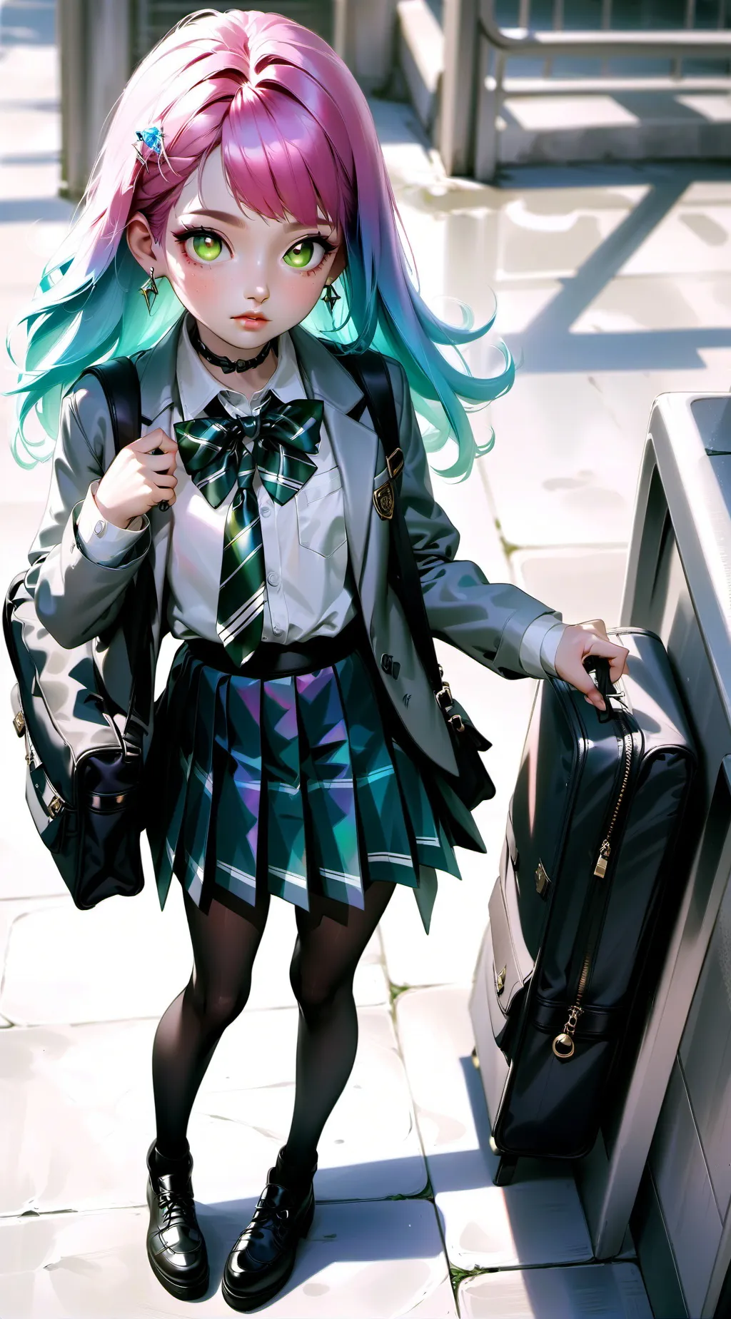 ai character: mha background