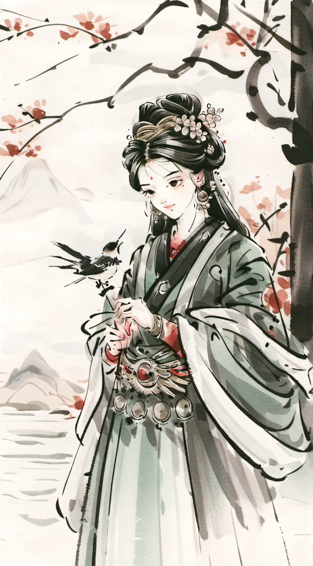 ai character: Hashira sleepover background