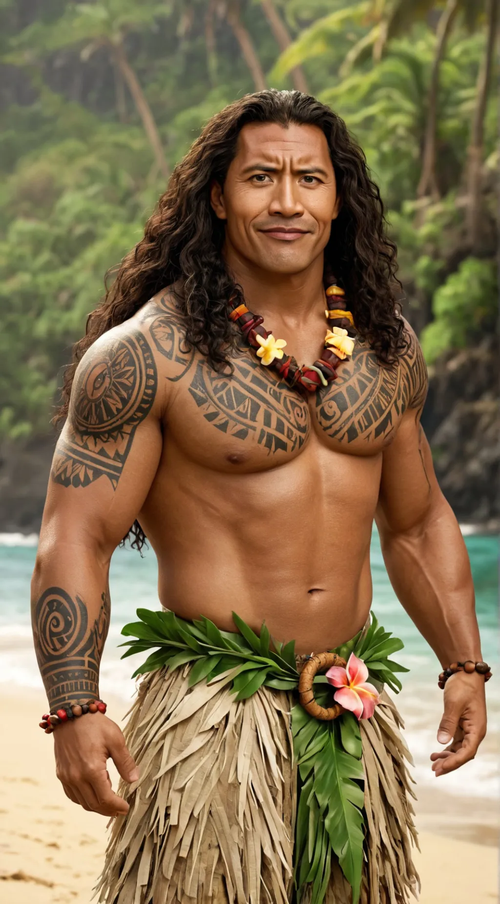 ai character: Maui background