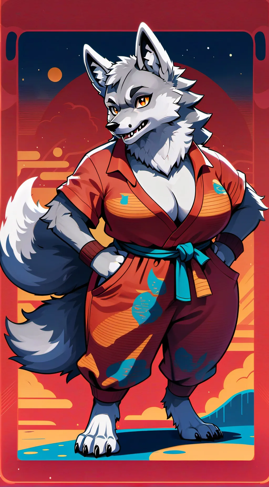 ai character: Amira Sunfire background