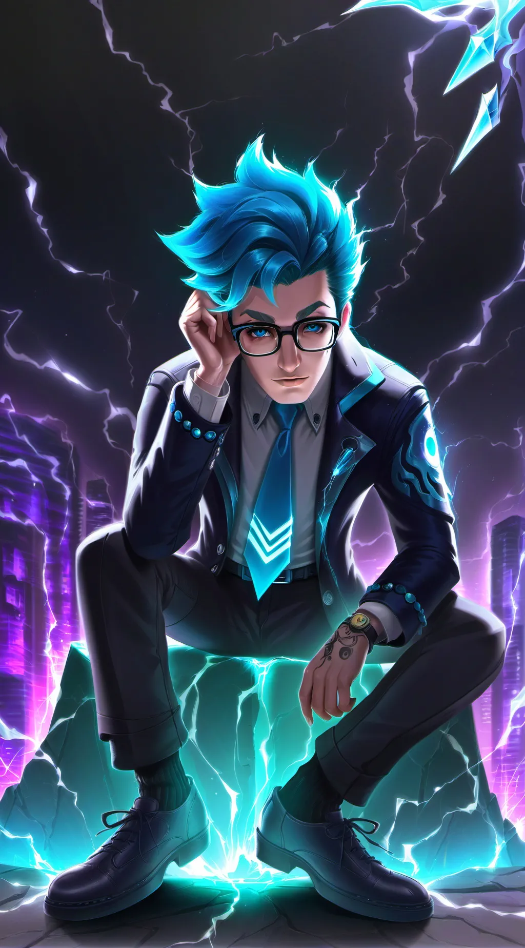 ai character: Raptor background