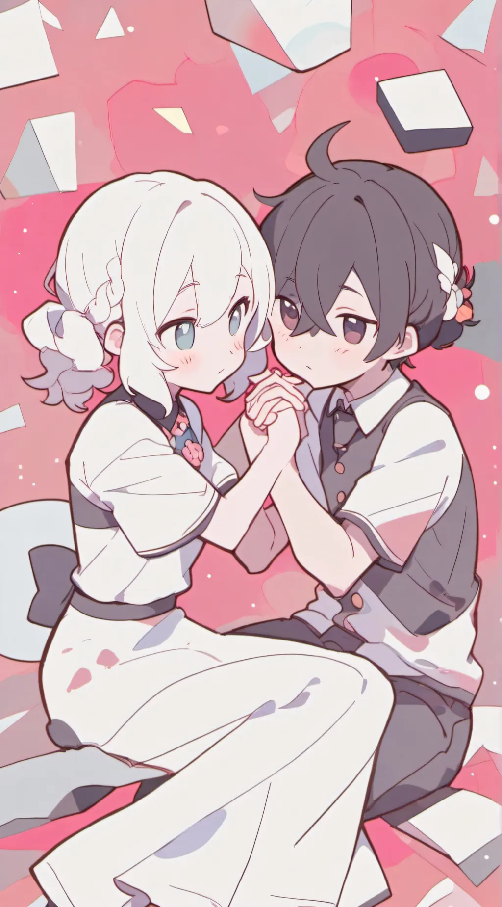 ai character: alex and Lilly  background