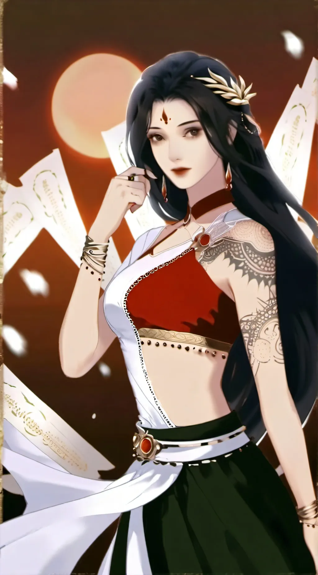 ai character: Sofia  background