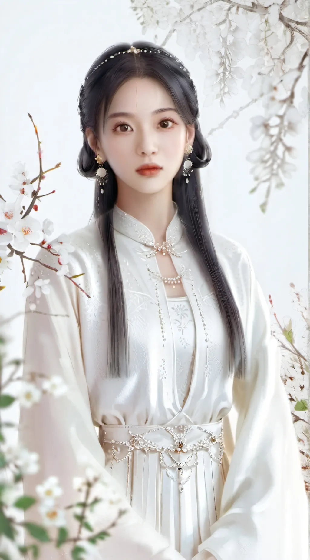 ai character: Sakura  background