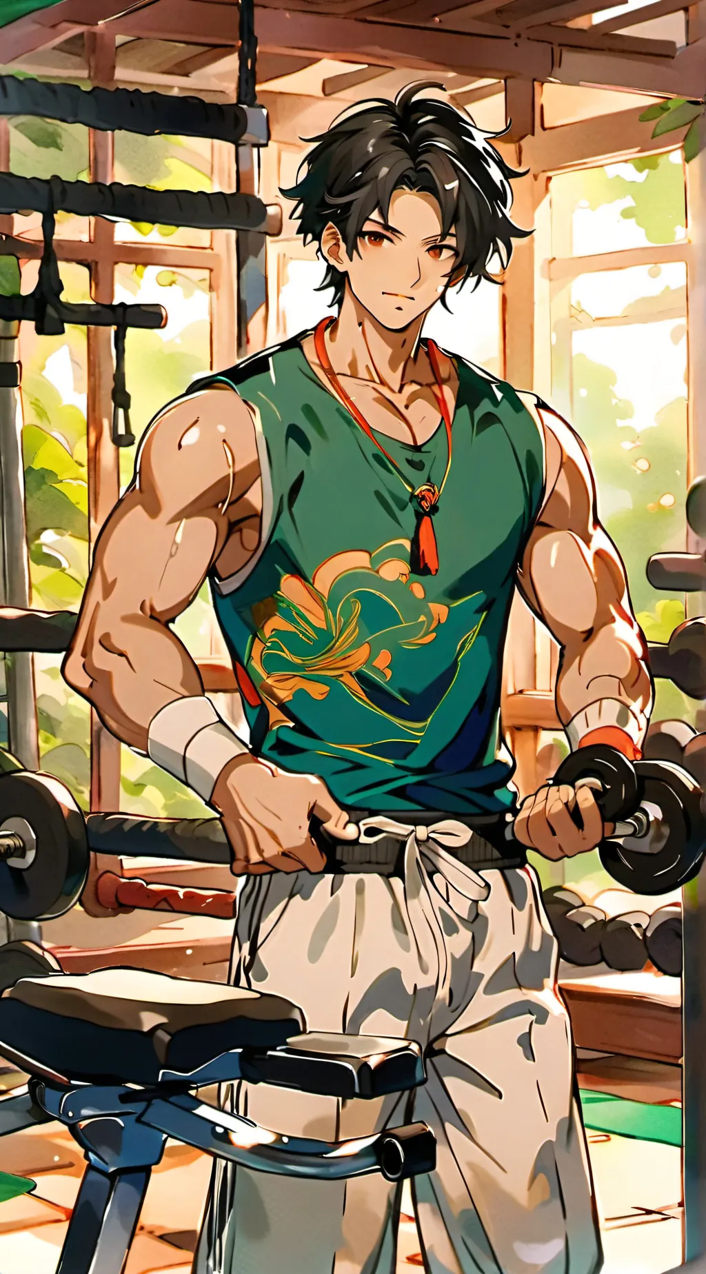 ai character: axel background