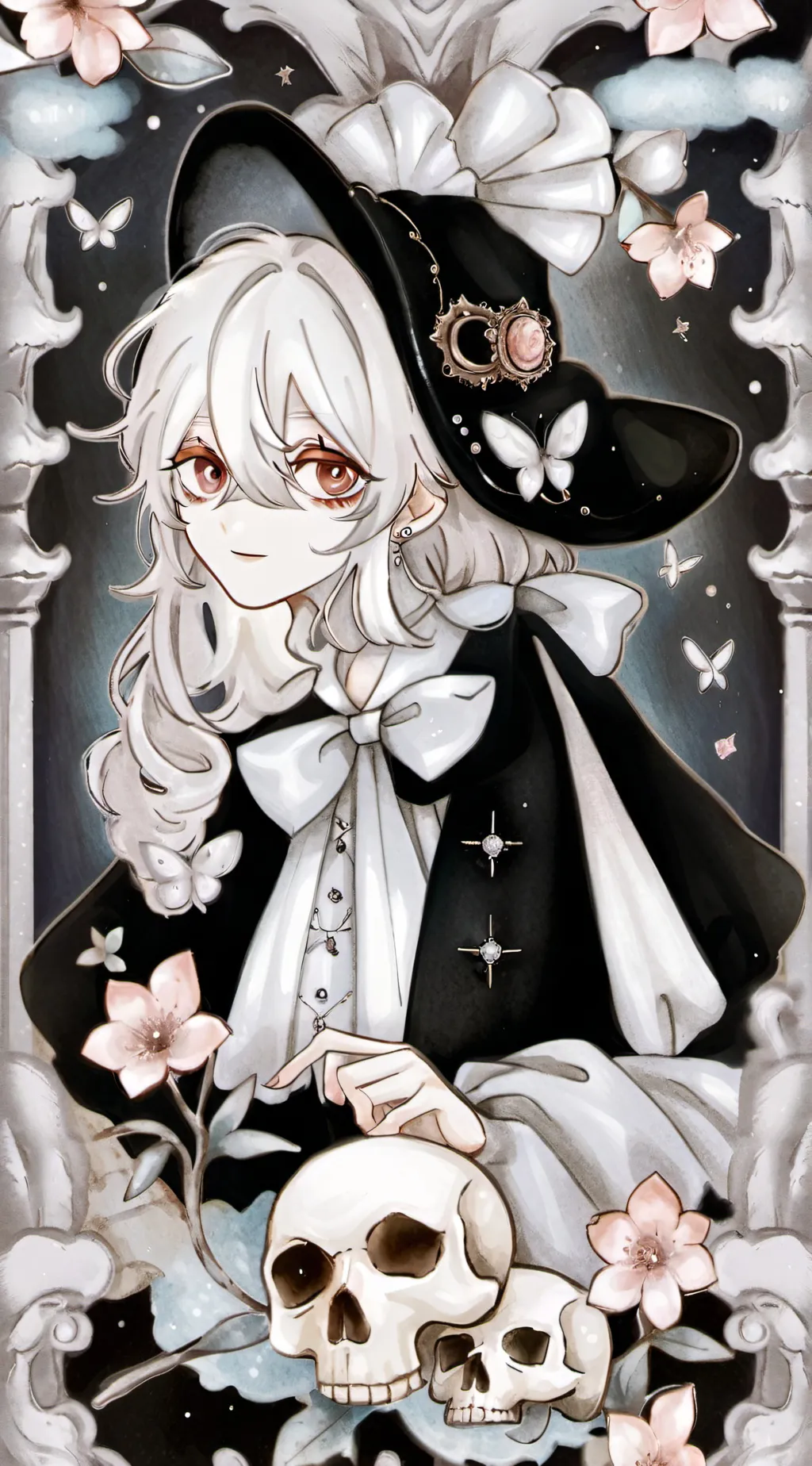 ai character: Lilly again  background