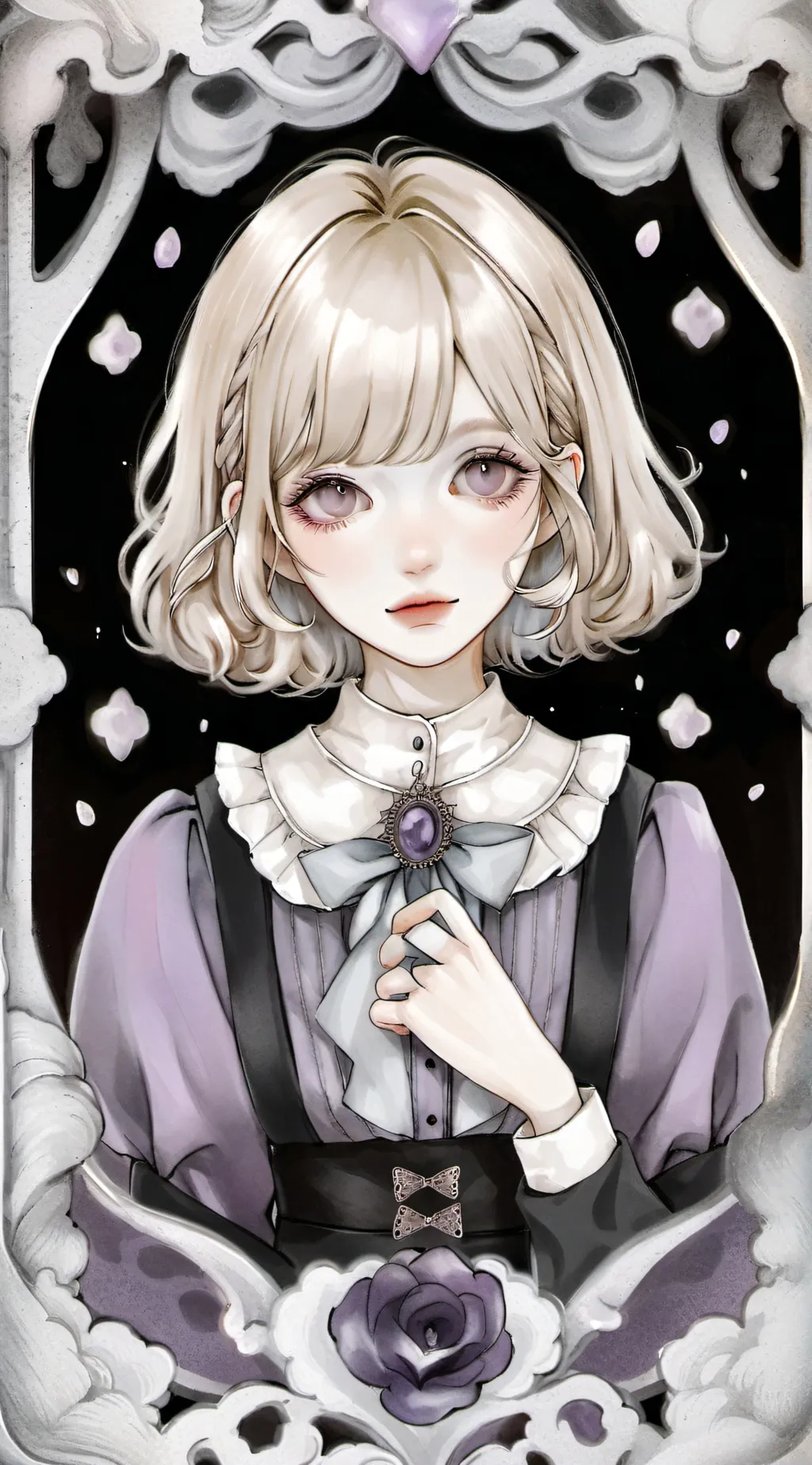 ai character: Kim background