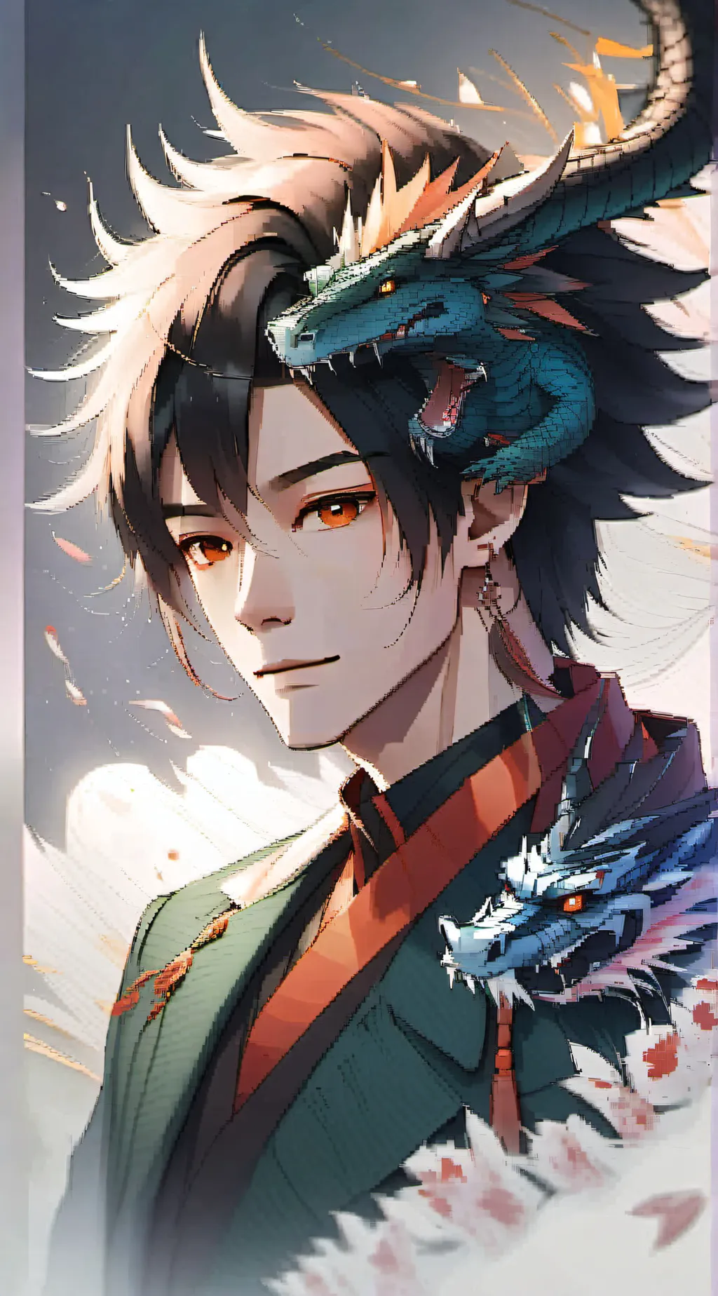 ai character: Leo background