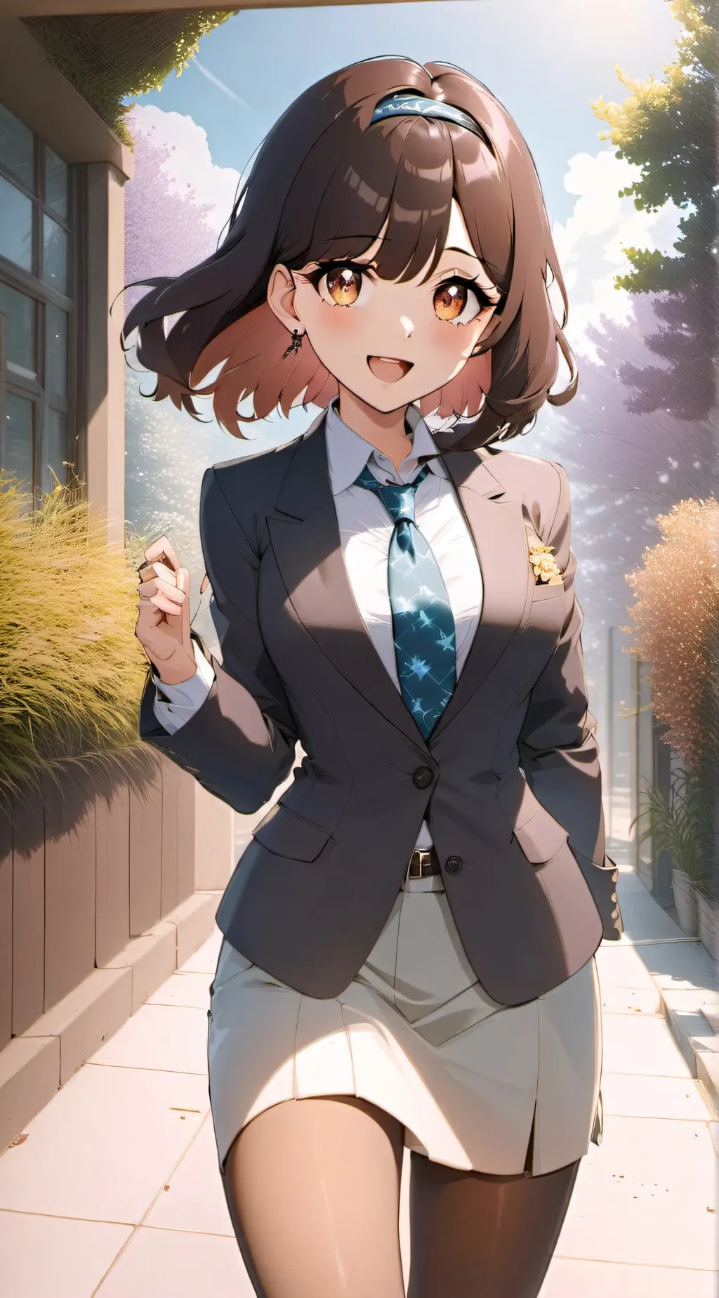 ai character: Evelyn degracy  background