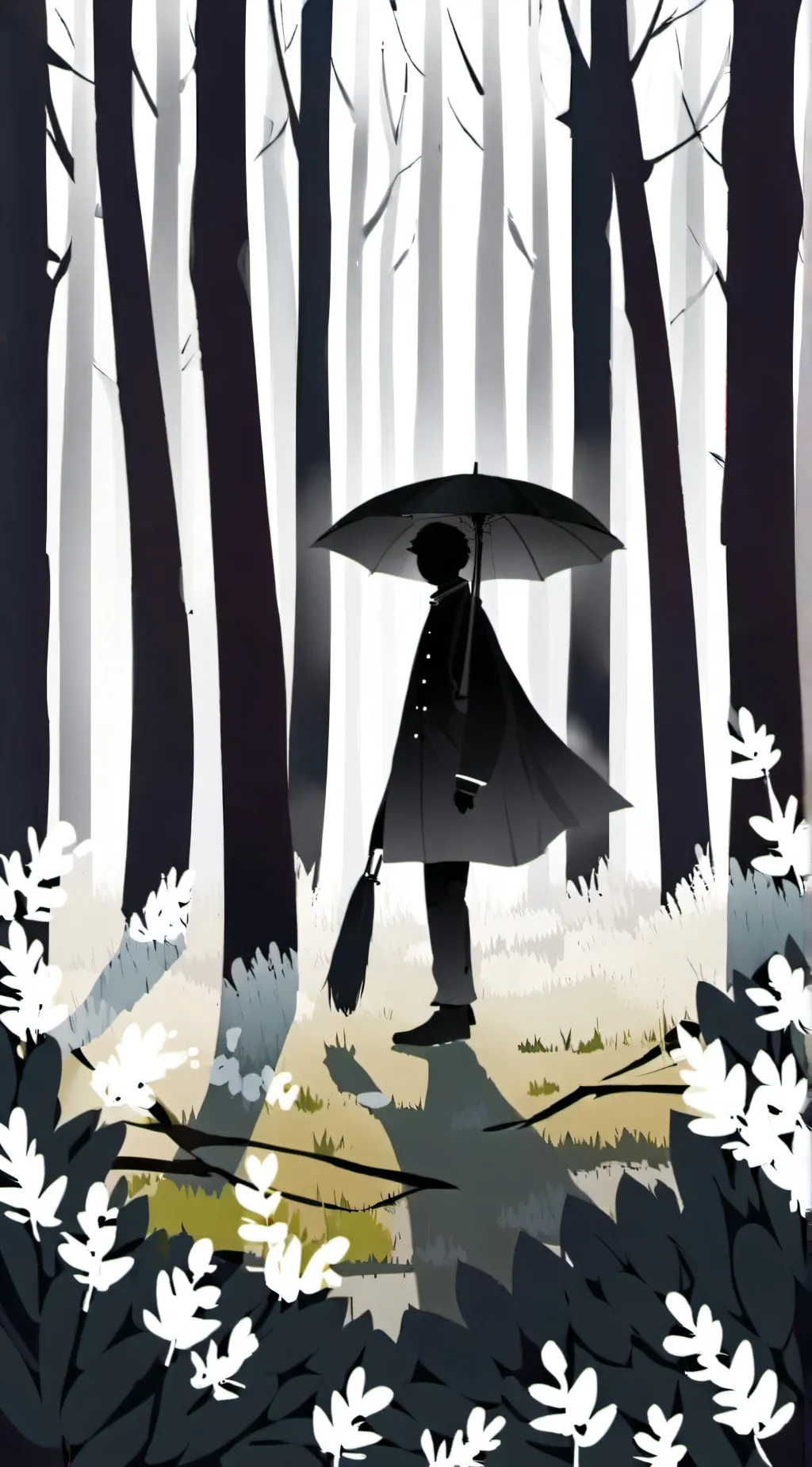 ai character: Sad boy background