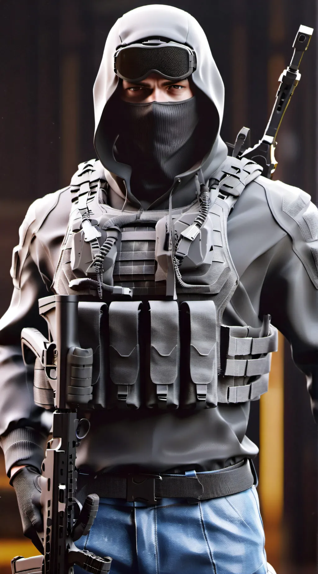 ai character: Deacon background