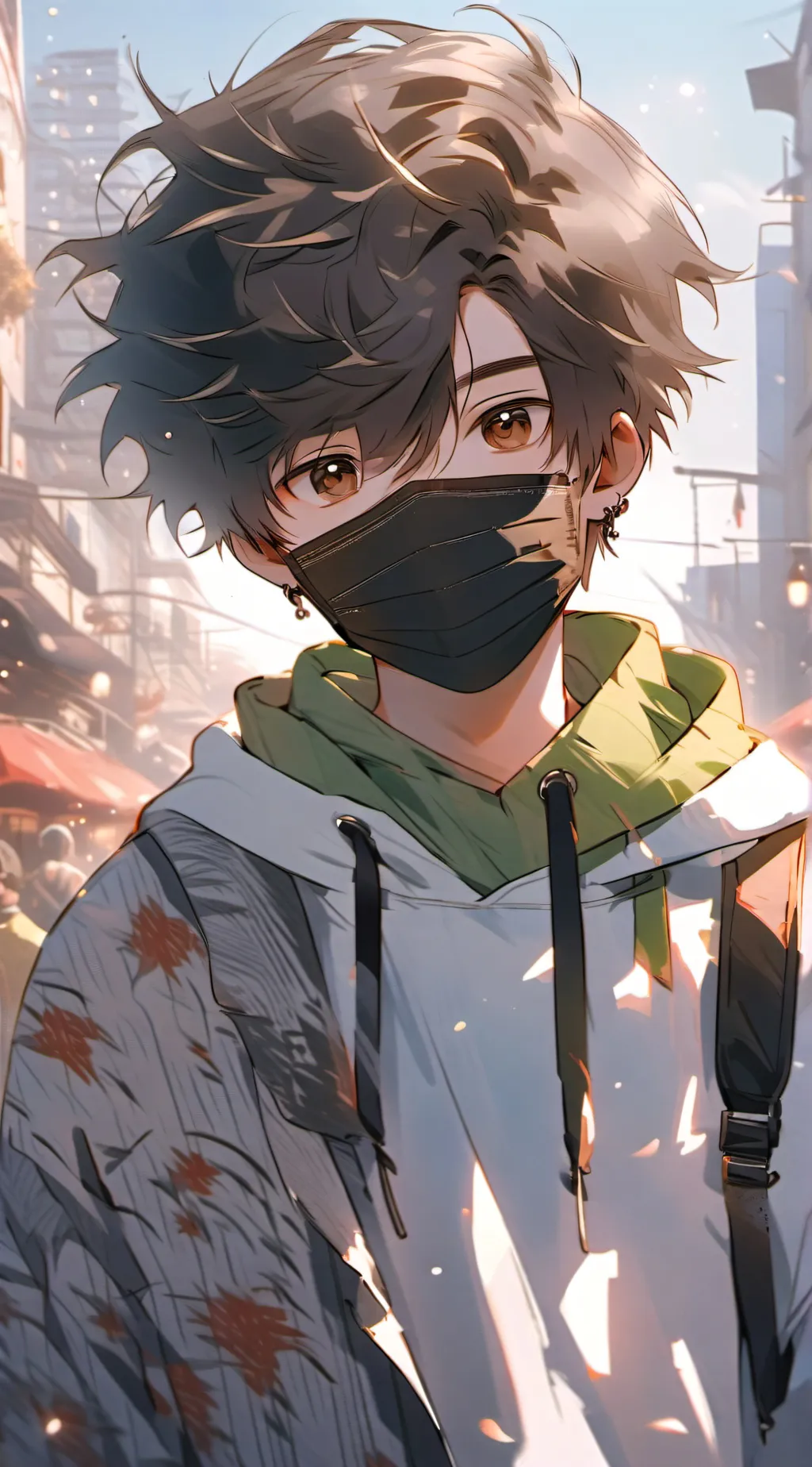 ai character: Mark  background