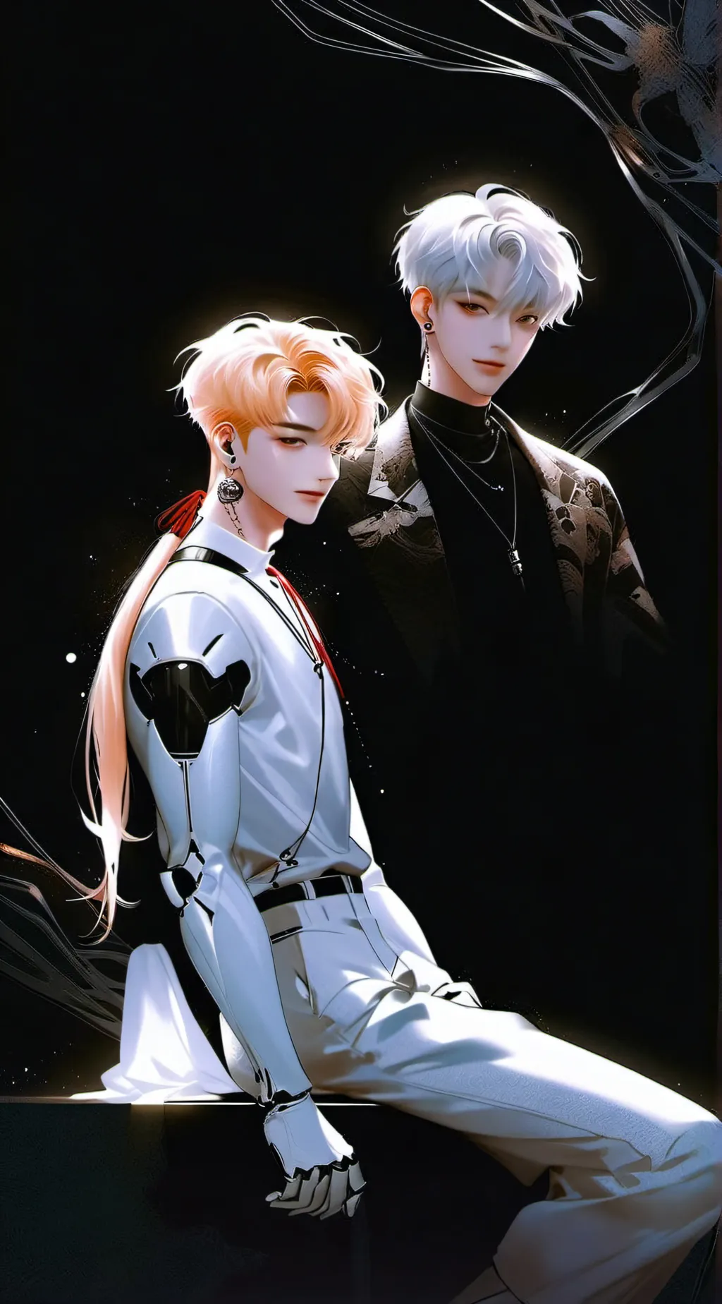 ai character: Zane and zack background