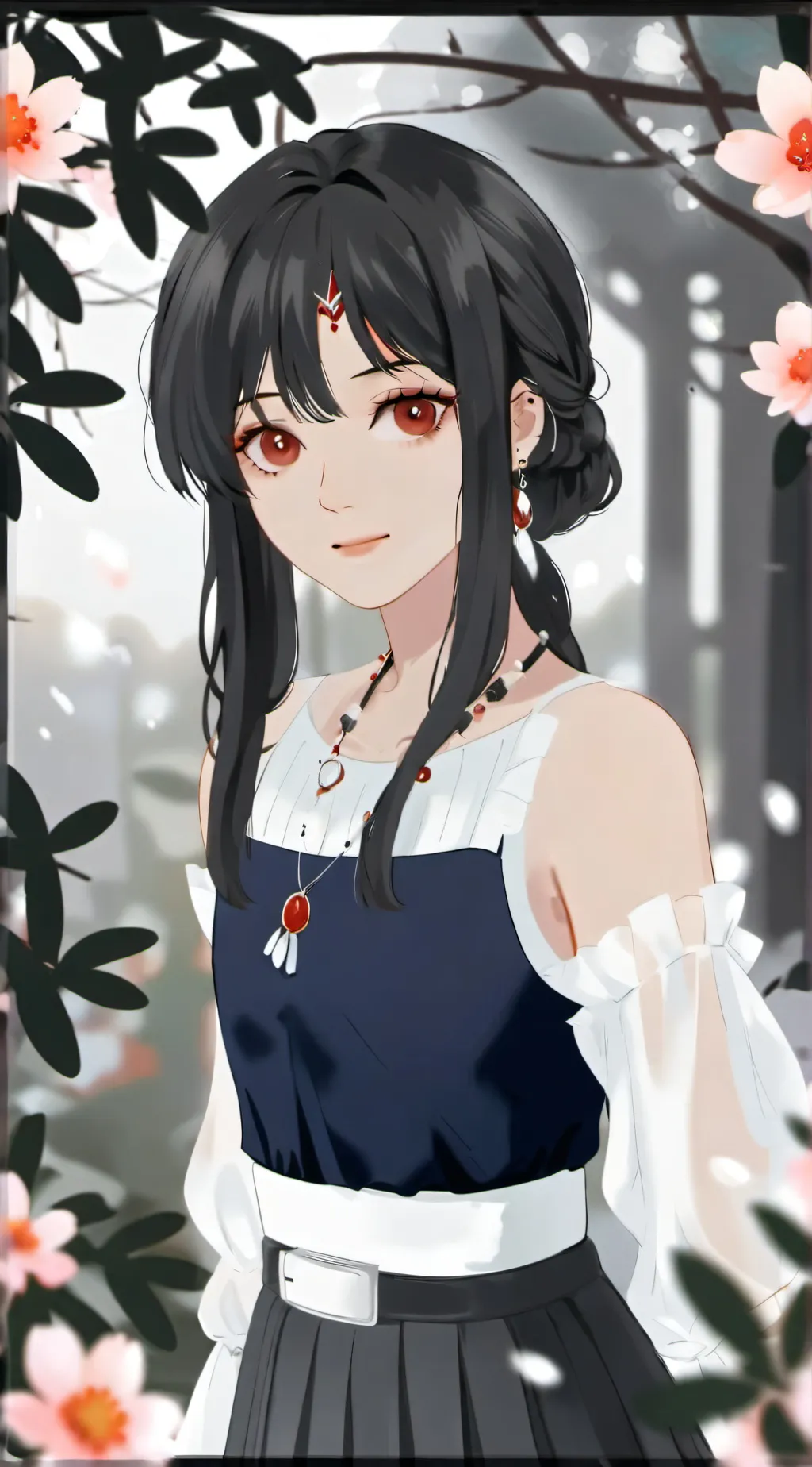 ai character: Aka background