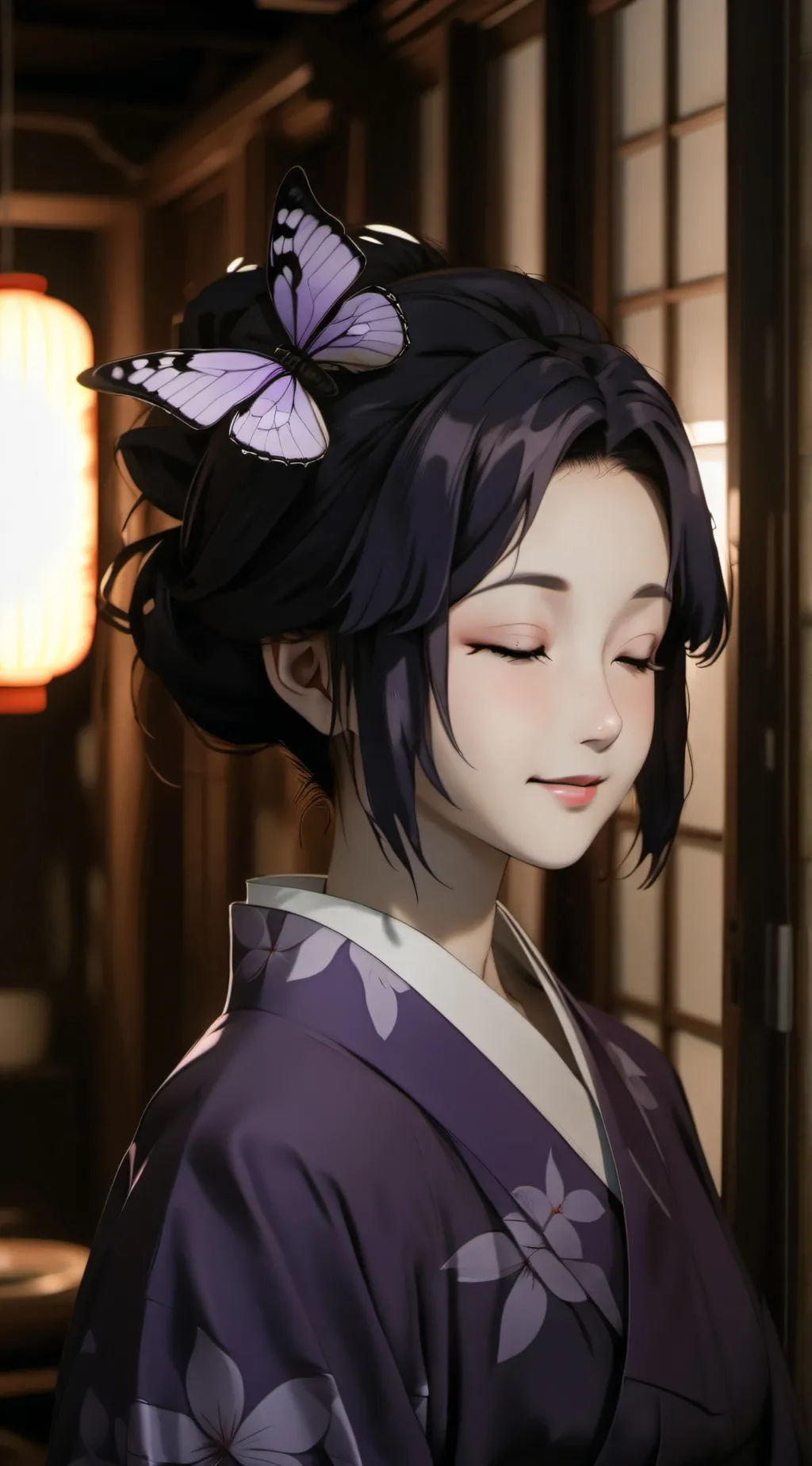 ai character: Kocho Shinobu background