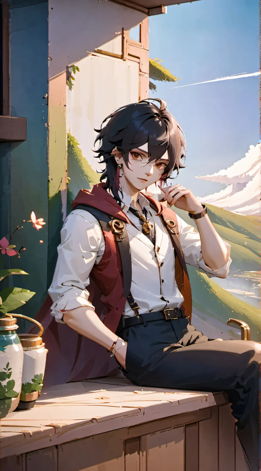 ai character: Alex background