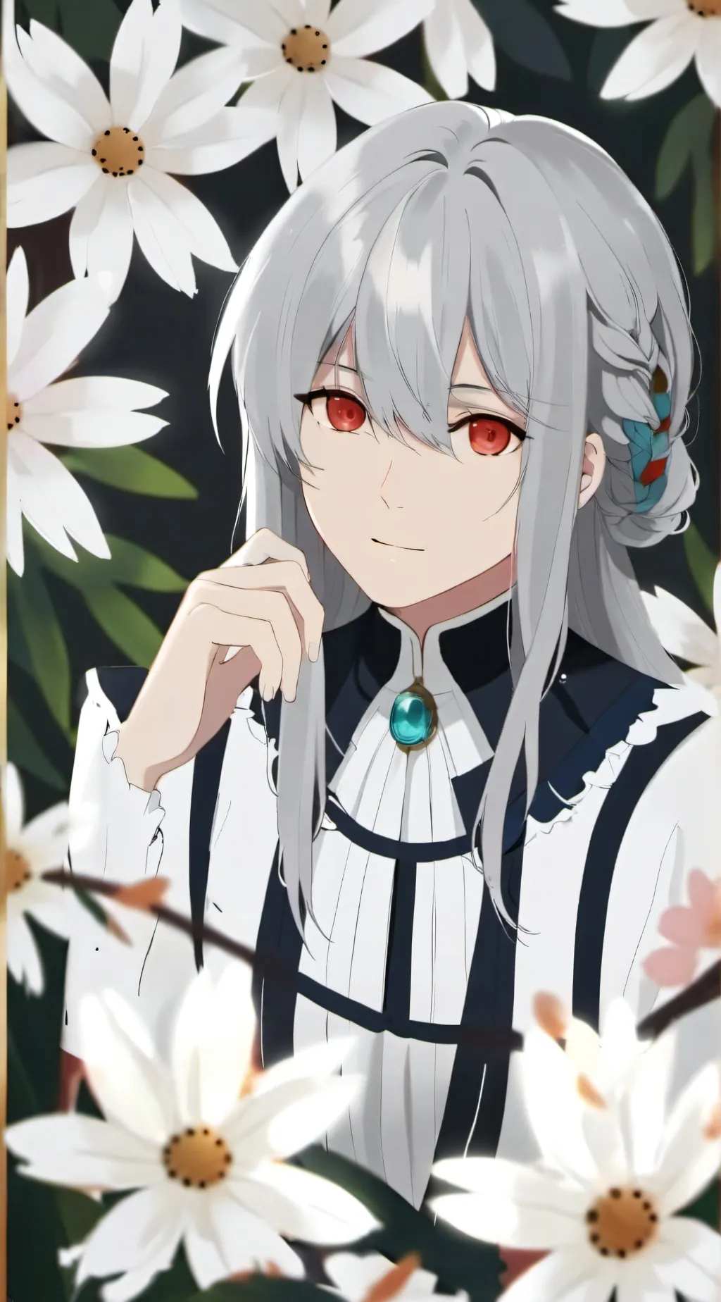 ai character: Ashley and Alex  background