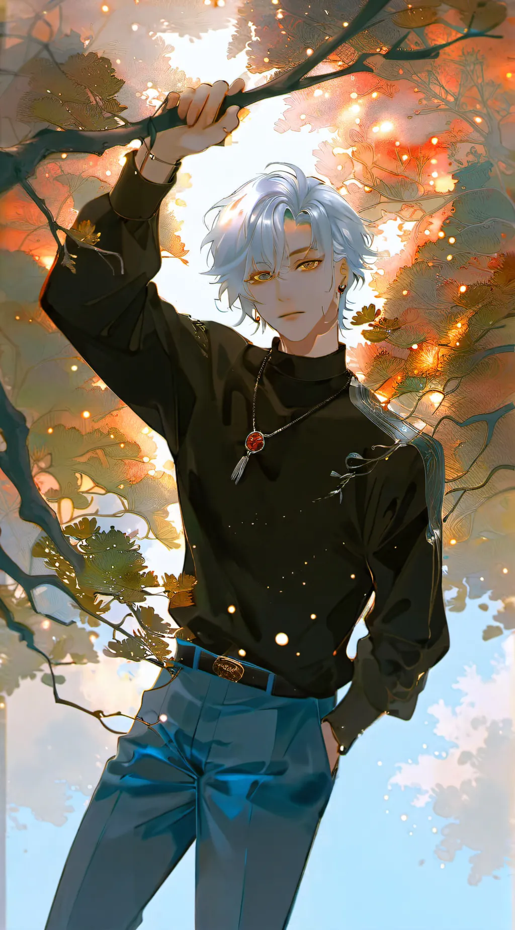 ai character: Bsd Au background