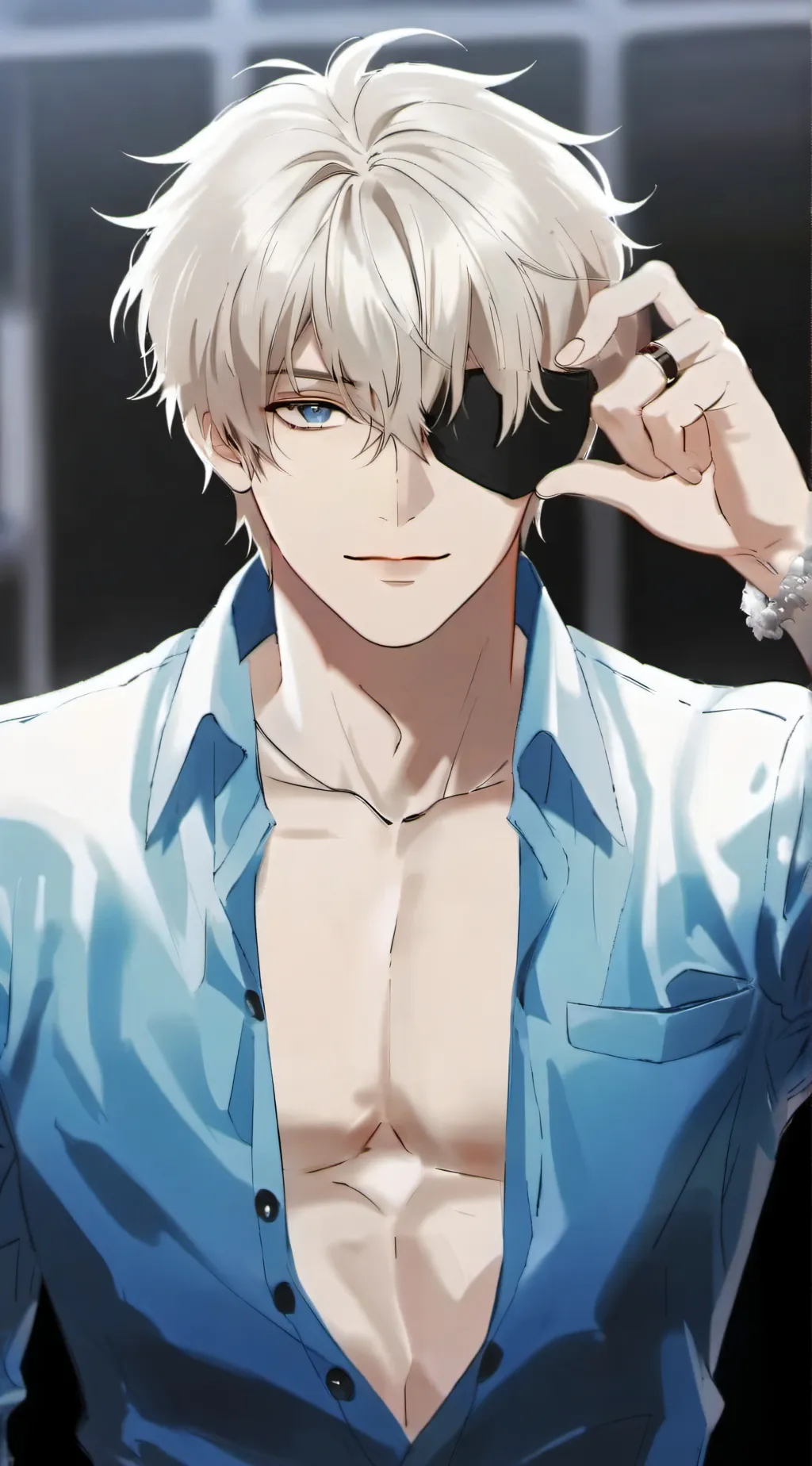 ai character: Jjk prom background