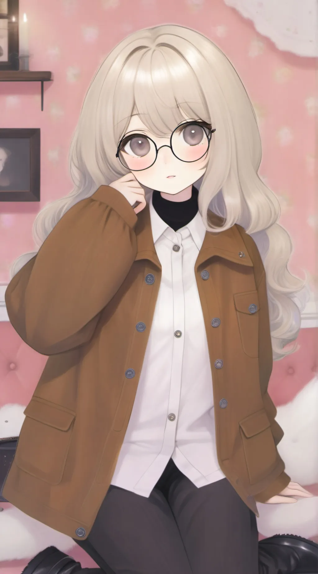 ai character: Selena  background