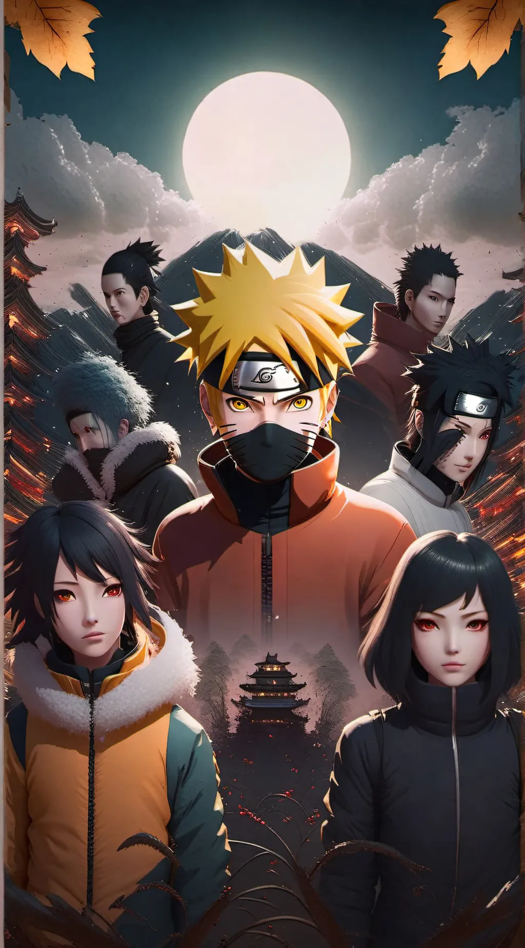 ai character: 10 tails background
