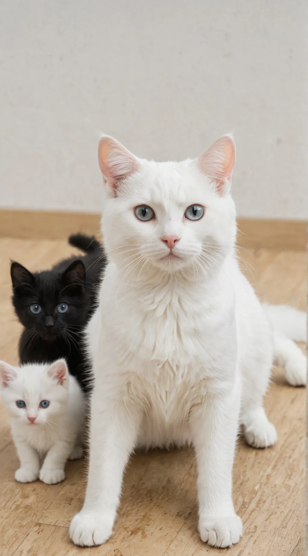 ai character: Cat mom background