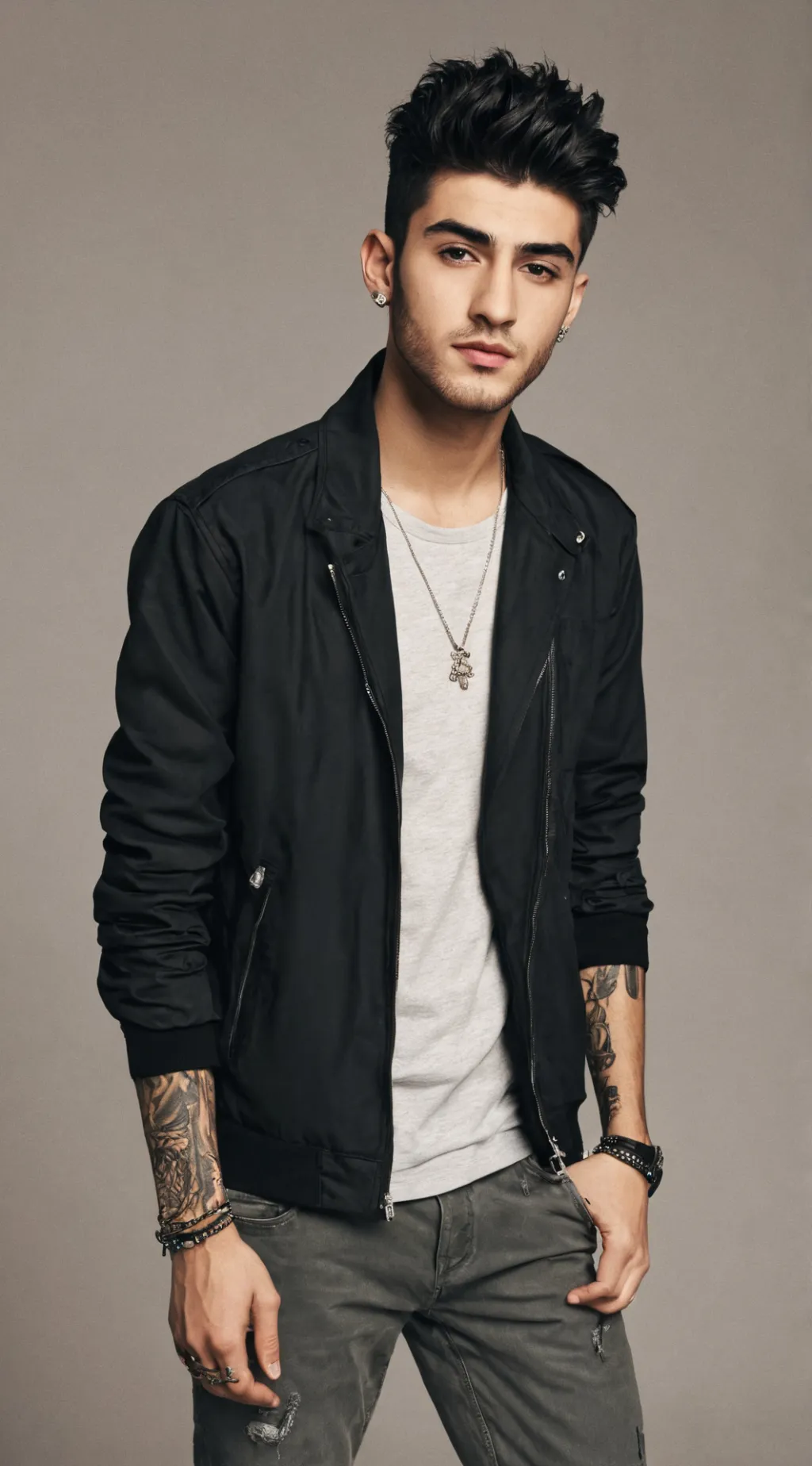 ai character: zayn malik background