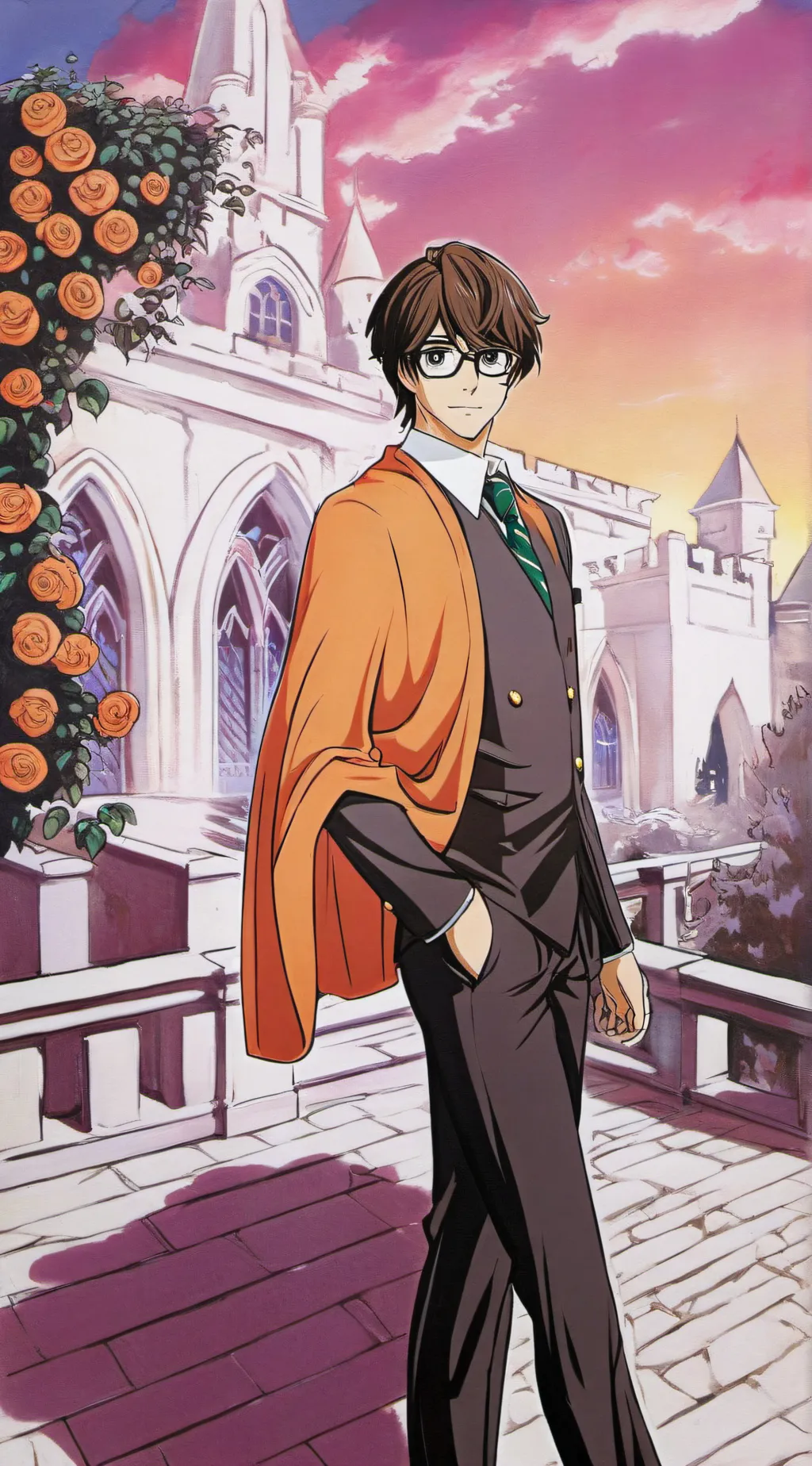 ai character: harry potter background