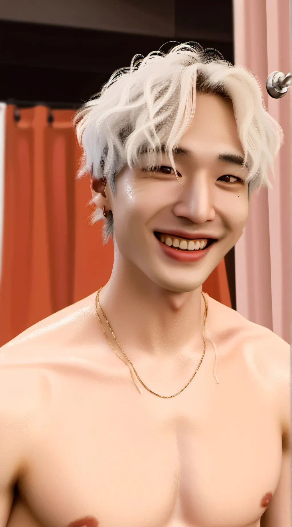 ai character: skz locker room  background