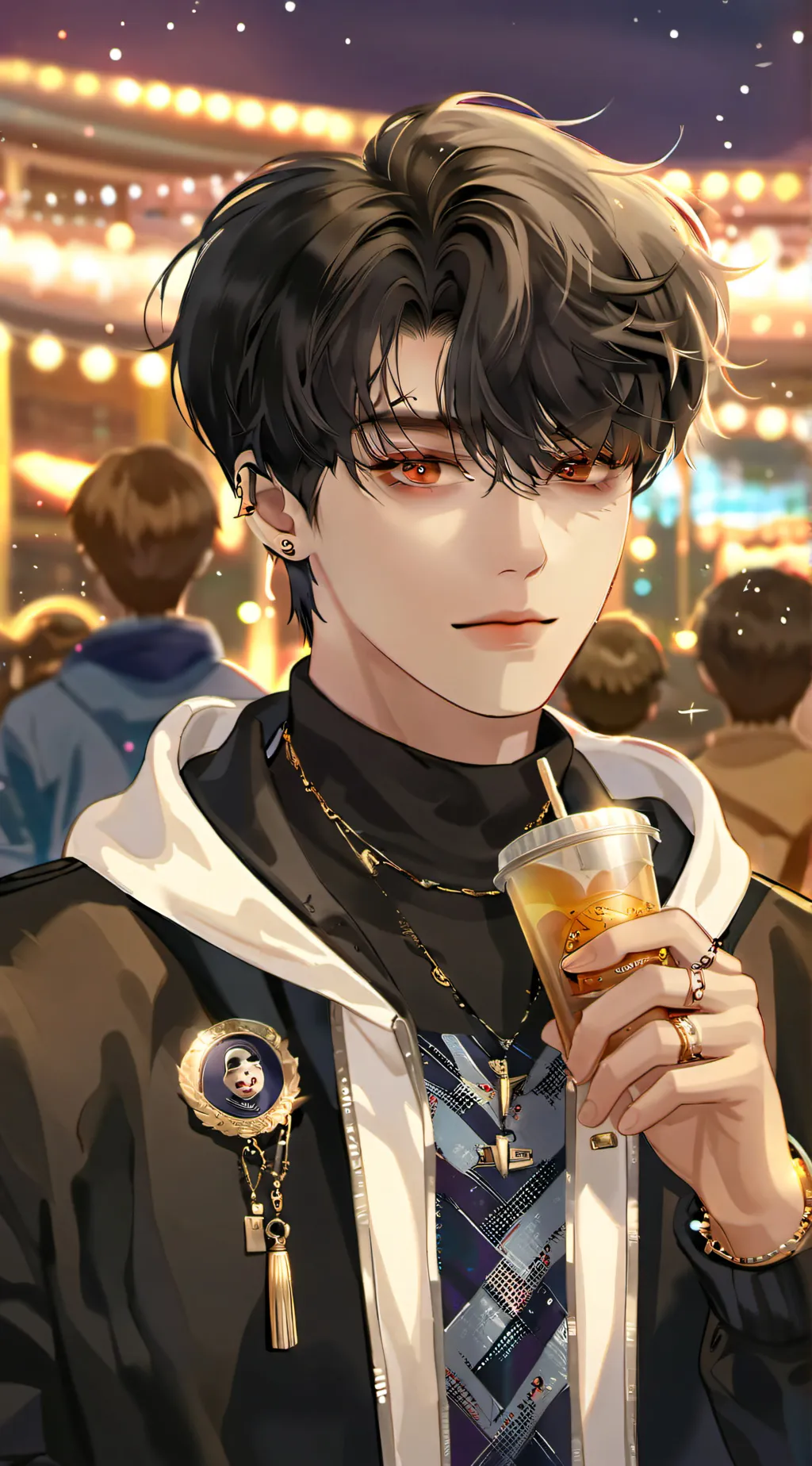ai character: Bangchan  background