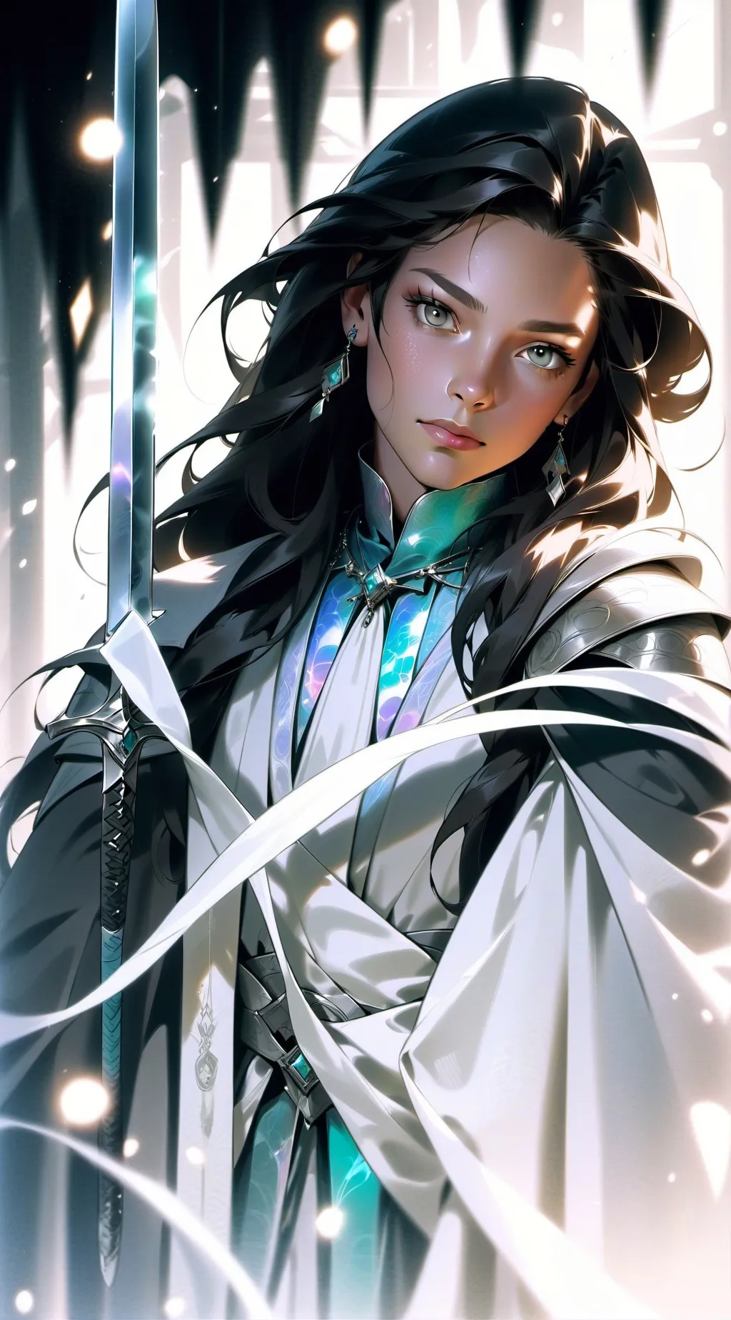 ai character: luna background