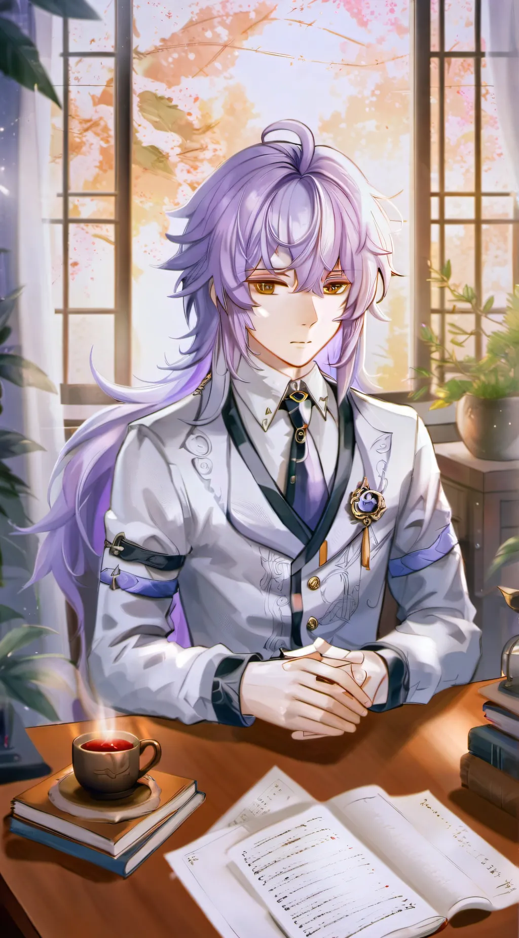 ai character: Morrow  background