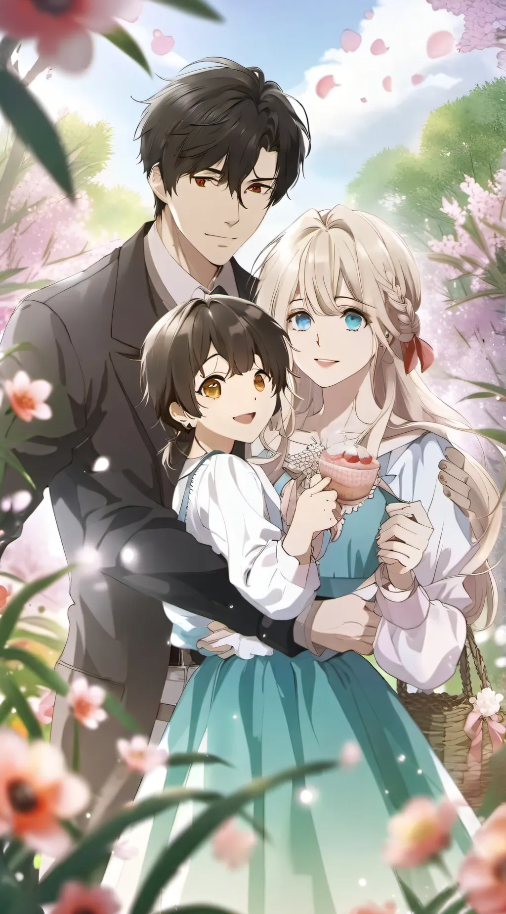 ai character: Neglected Family background