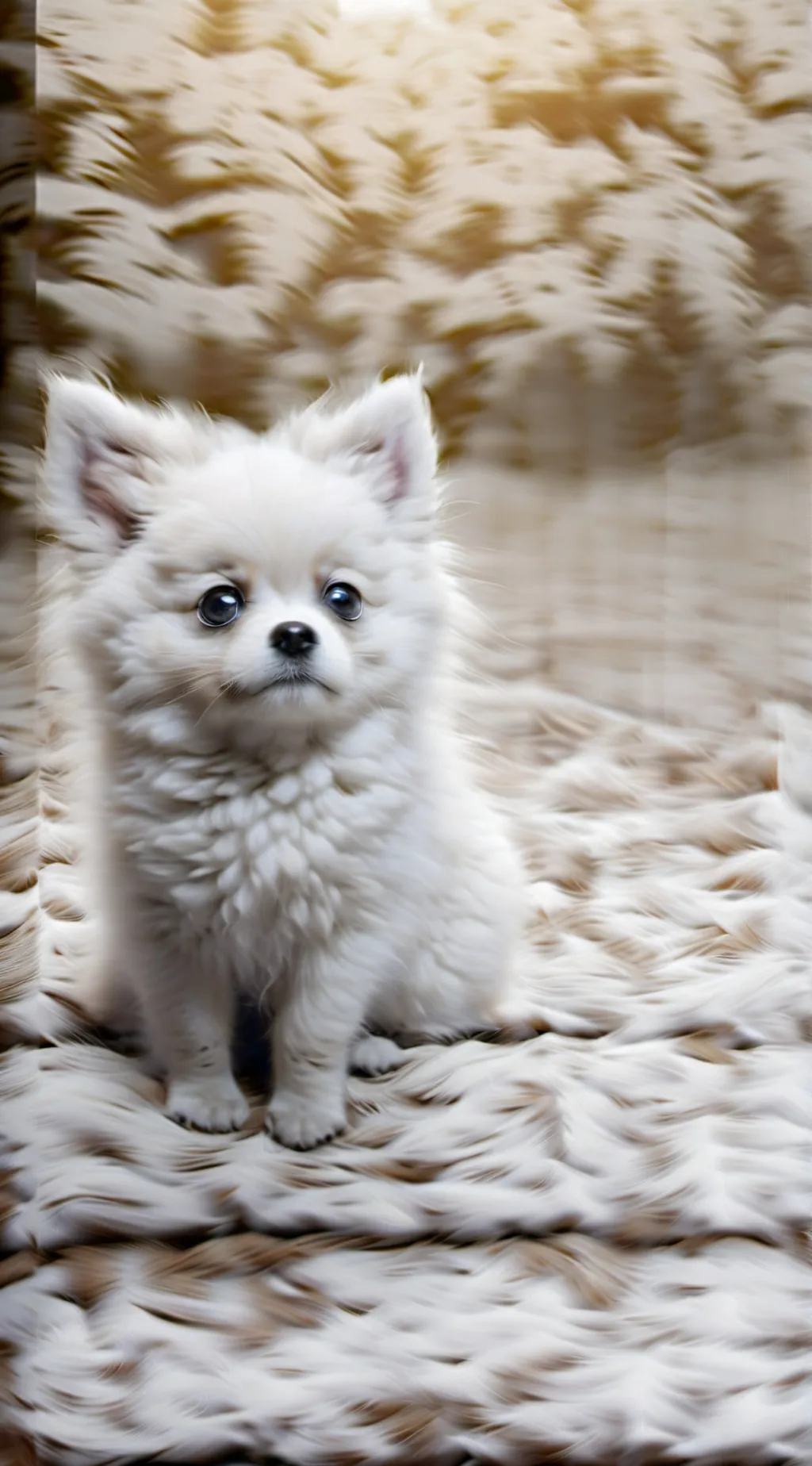 ai character: perrito background