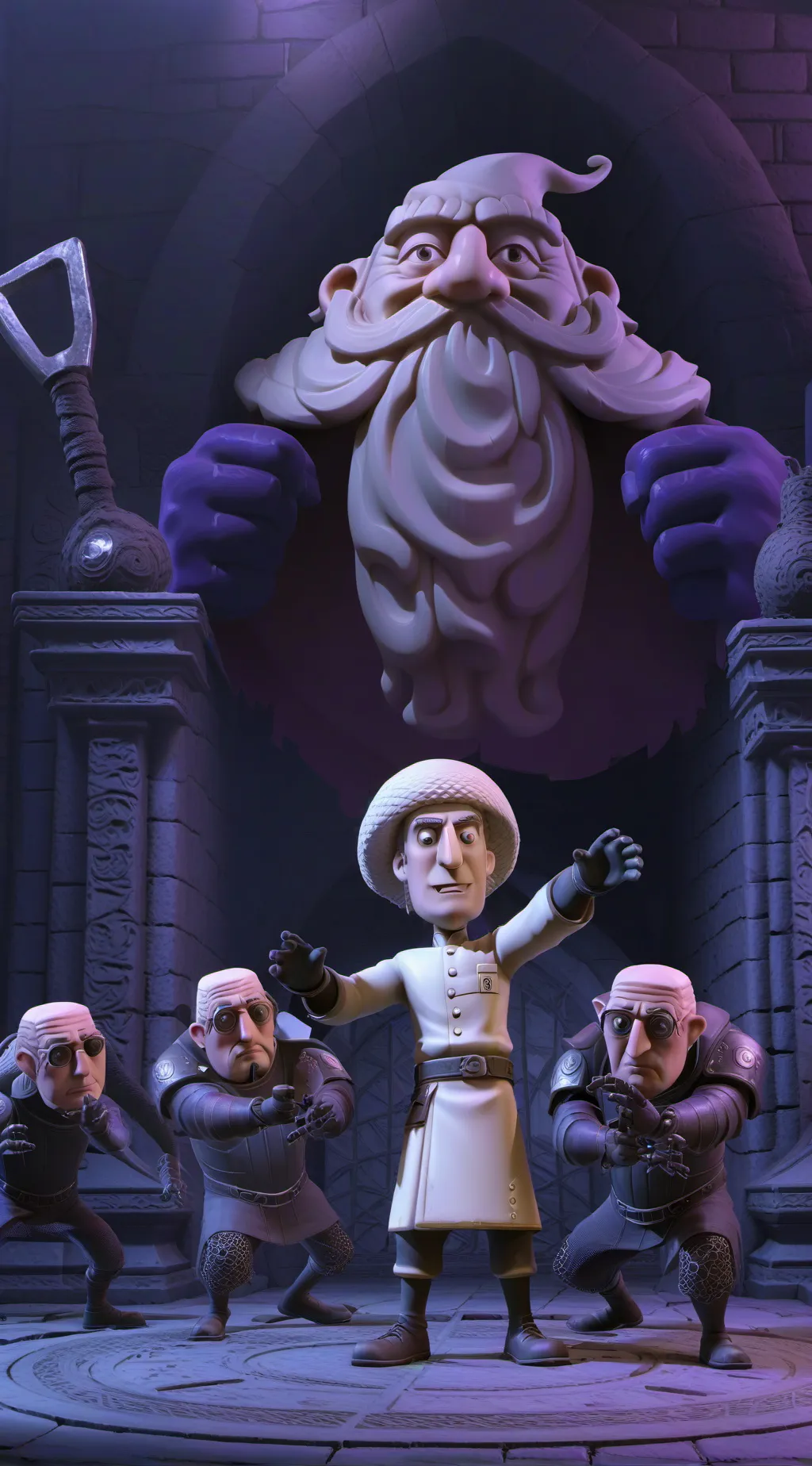 ai character: globglobgabgalab  background