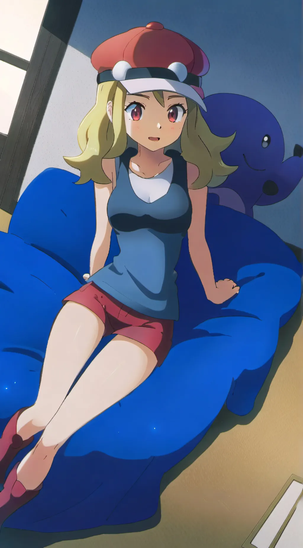 ai character: Pokemon Serena  background