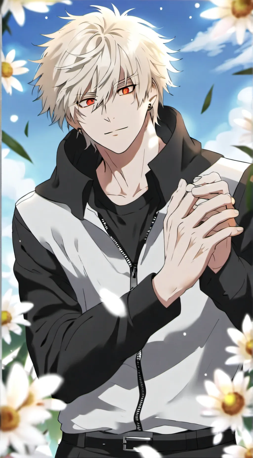 ai character: Bakugo katkushi background