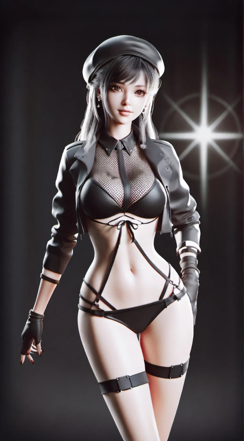 ai character: Angelica  background