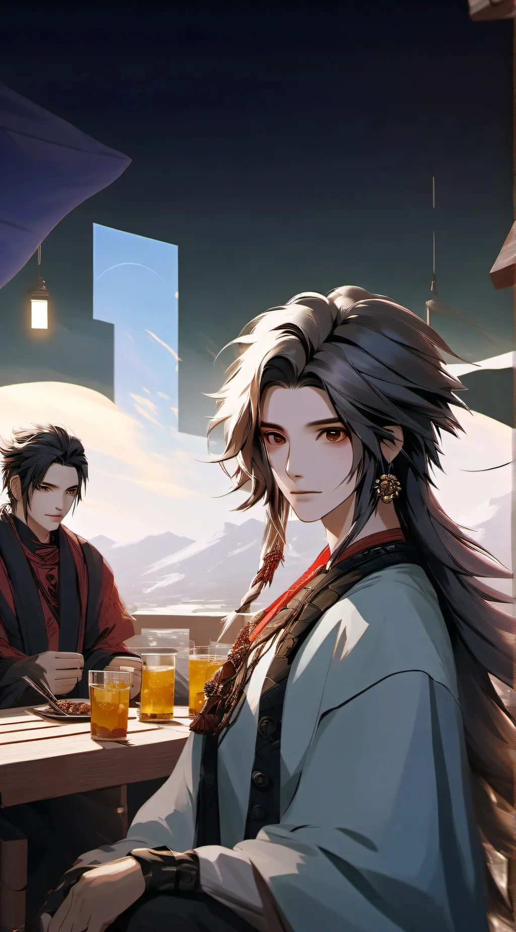 ai character: Alex  background