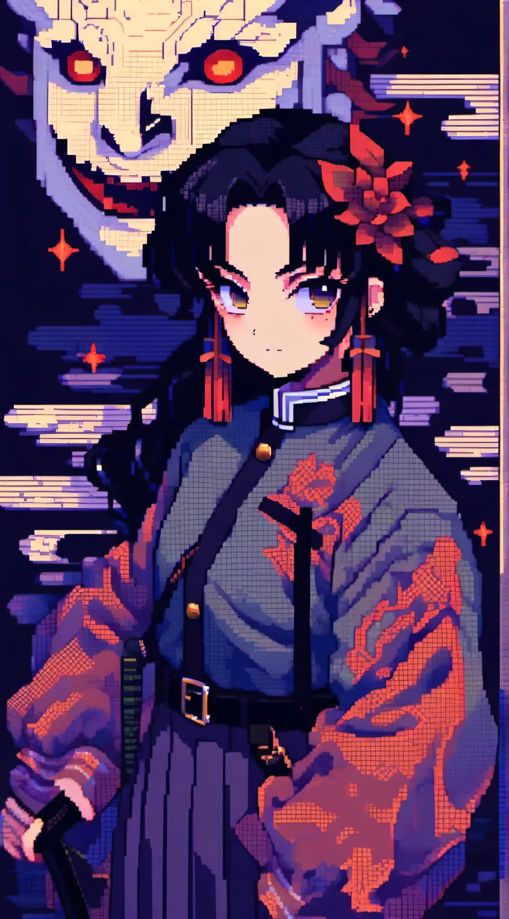 ai character: Hashiras AGAIN- background