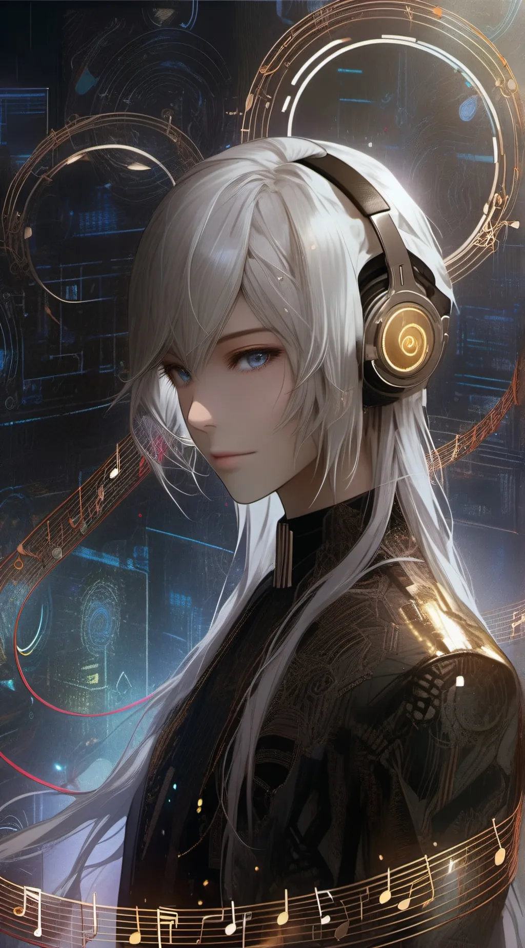 ai character: Aria background